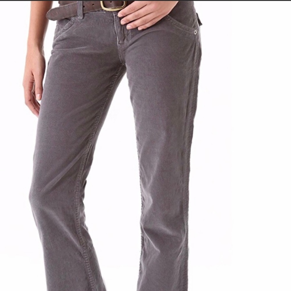 Gray Corduroys- Hudson Jeans